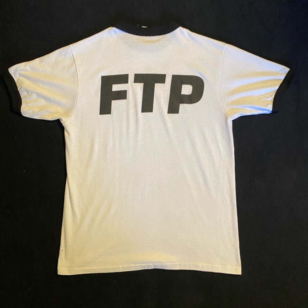 FTP WHITE RINGER TEE